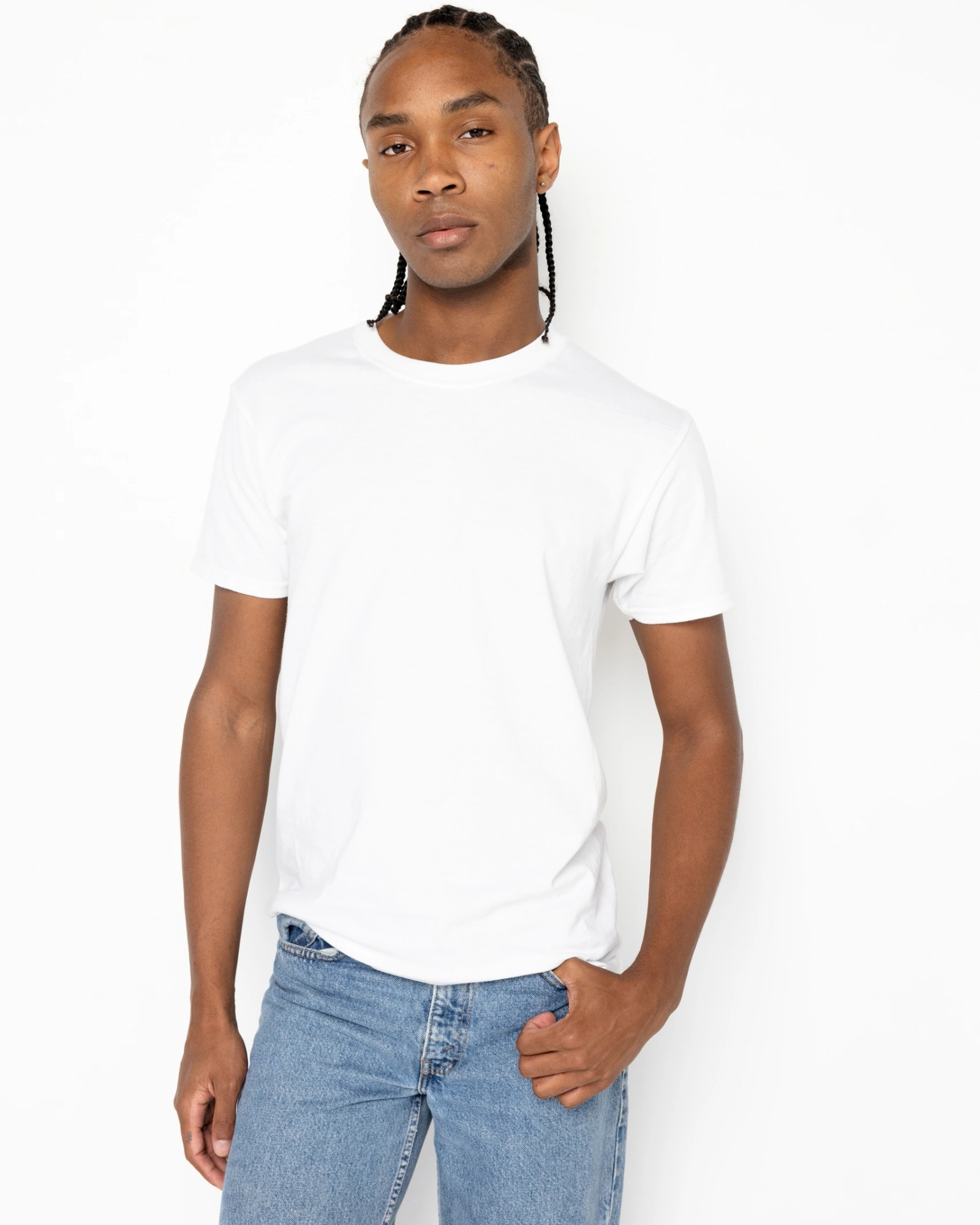 White tee commercial