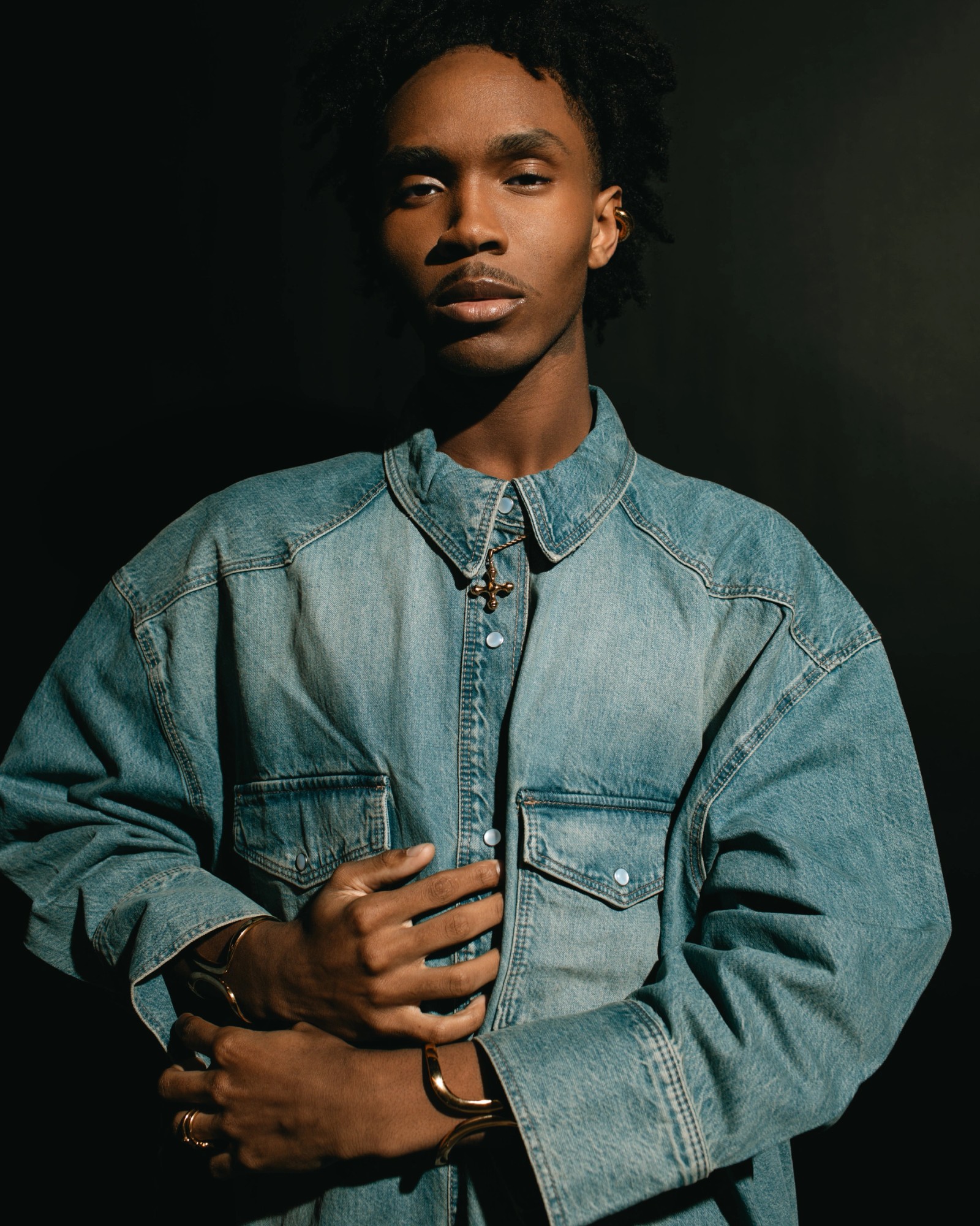 Denim editorial front