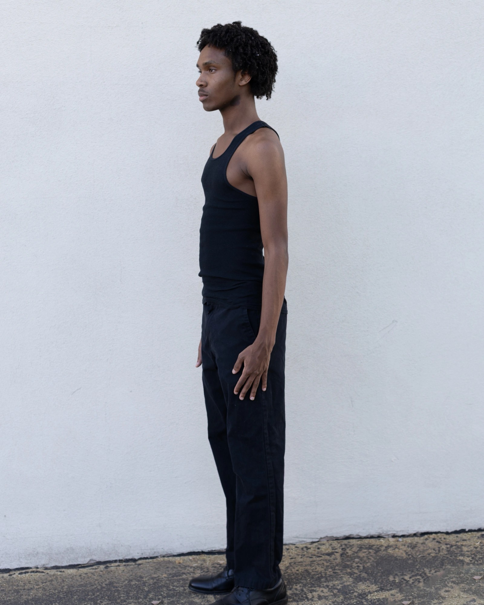 Full body profile studio